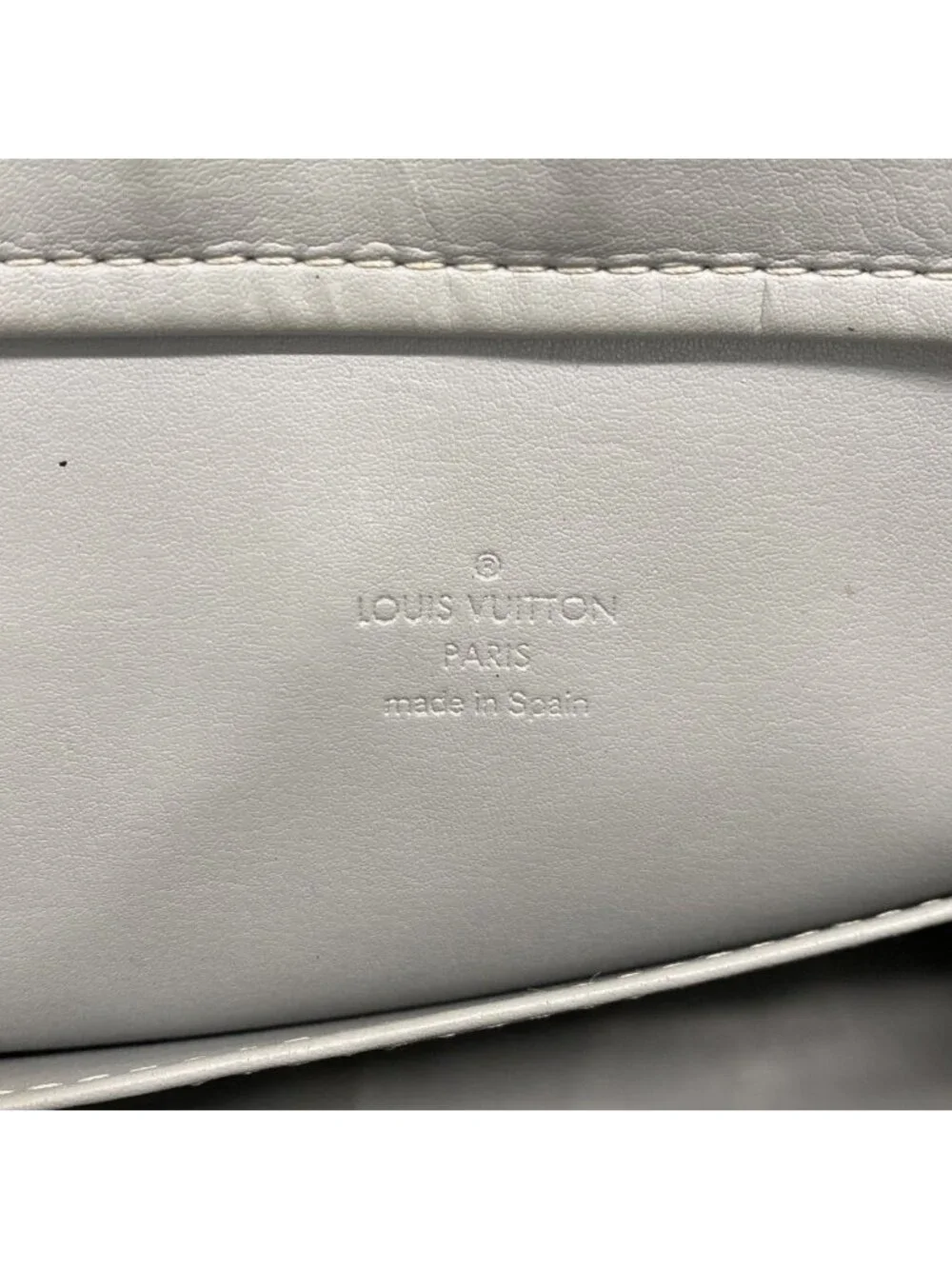 Louis Vuitton Tote Vernis Columbus Gray